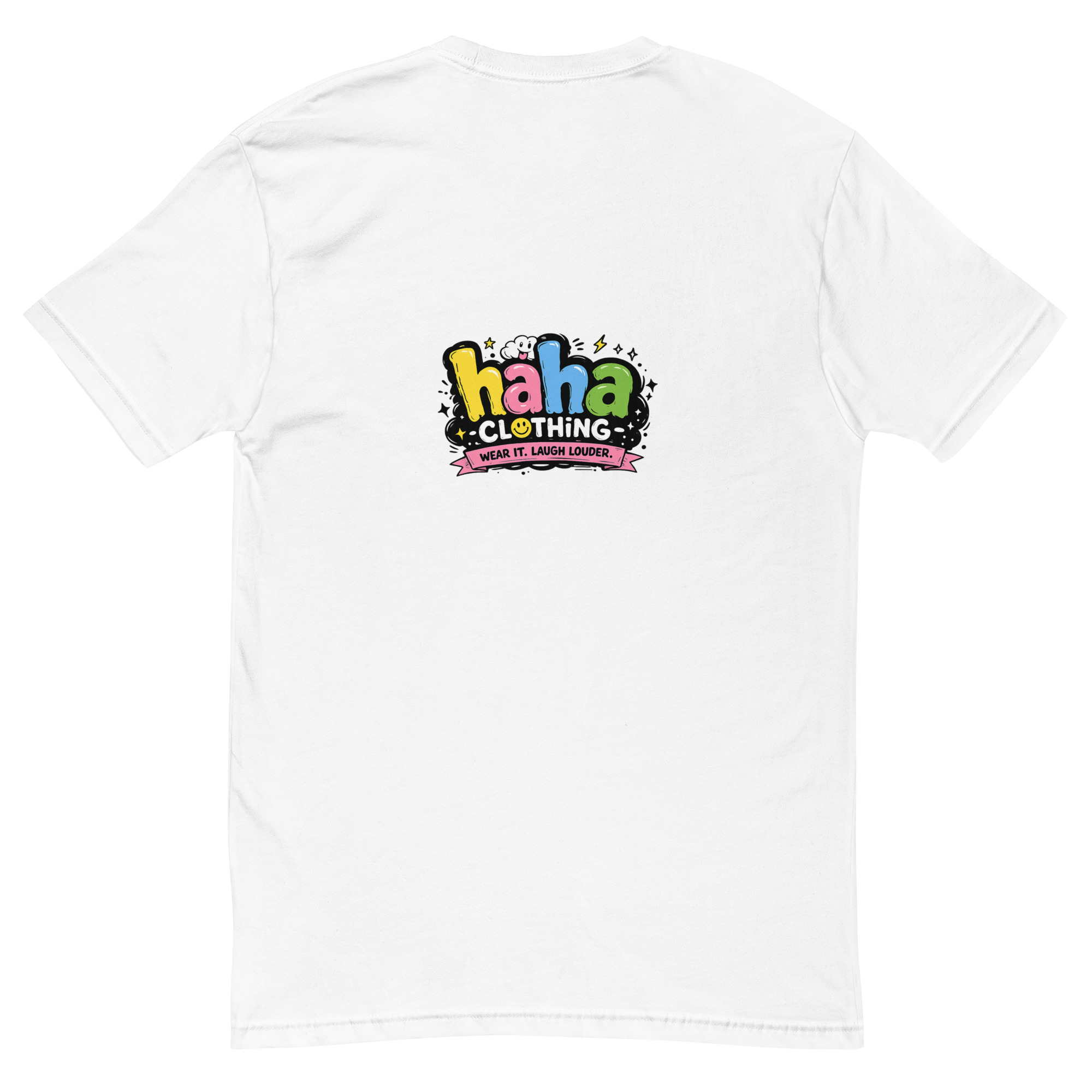 Haha clothing brand logo T-shirt - Image 3