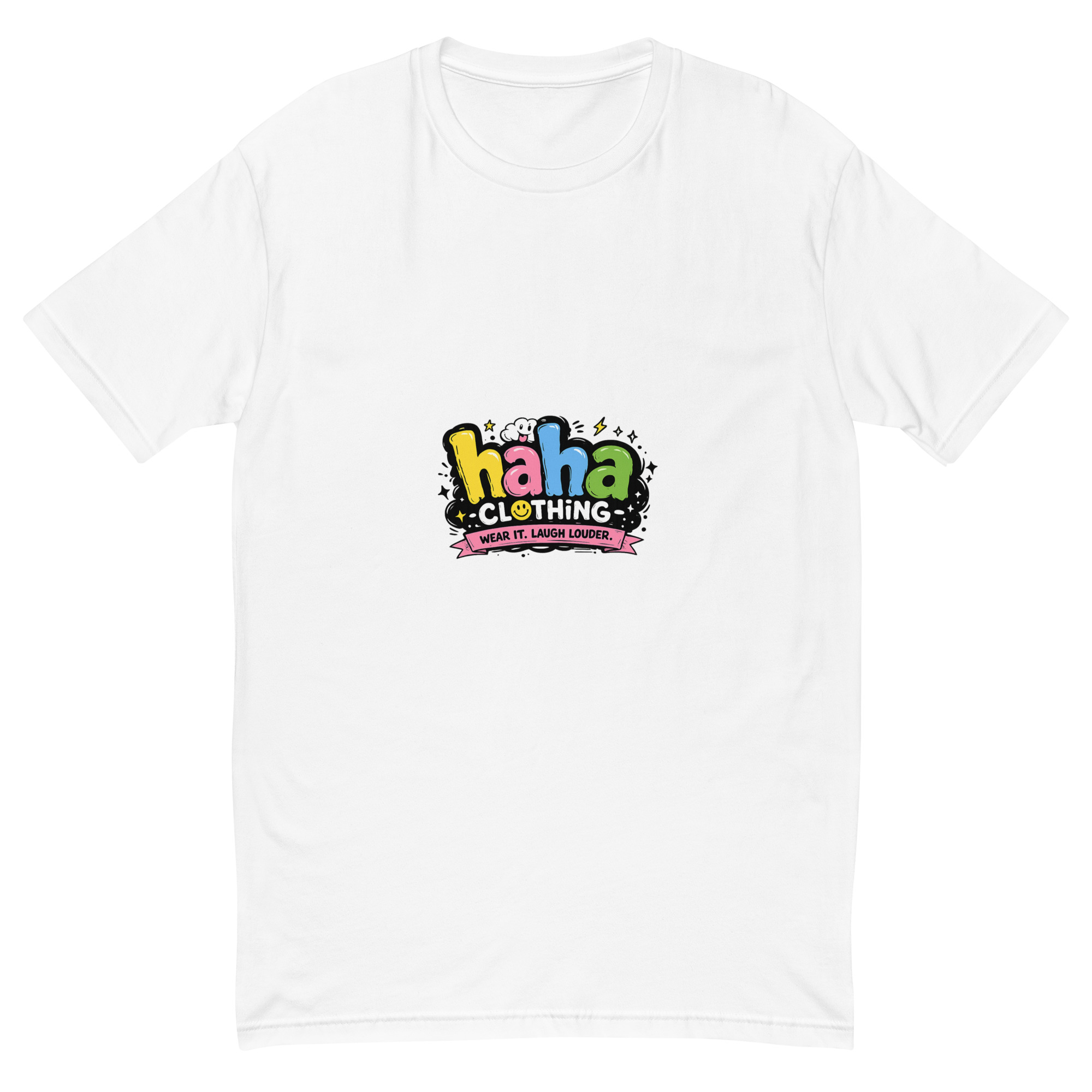 Haha clothing brand logo T-shirt - Image 2