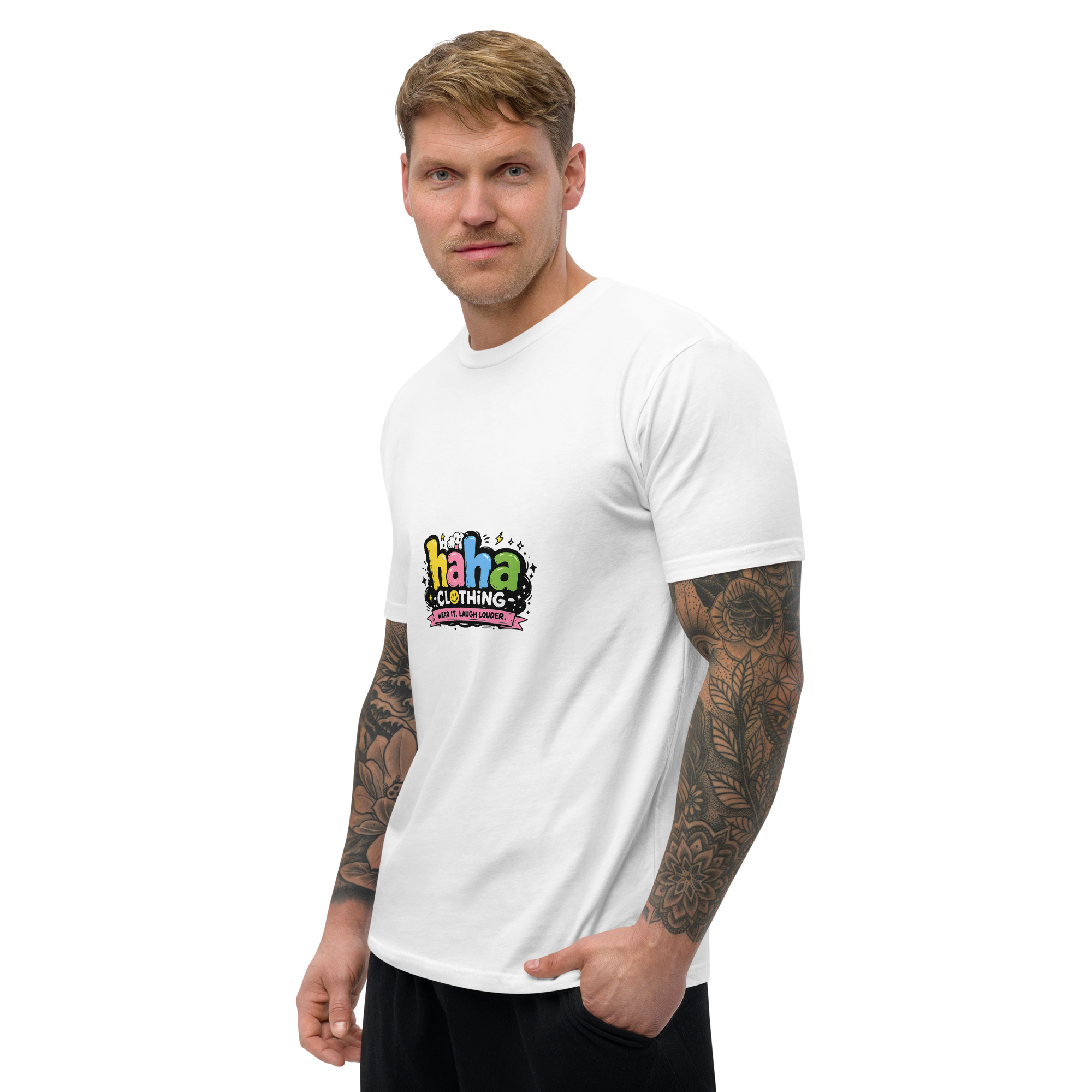 Haha clothing brand logo T-shirt